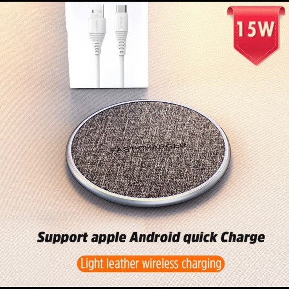 Wireless charger (15W) for iPhone or android - Picture 6 of 6